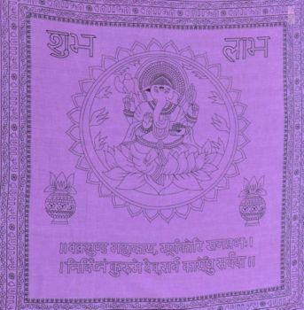 MINI Purple Ganesh - Click Image to Close