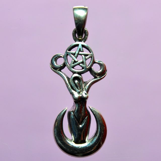 Goddess Pentagram Pendant